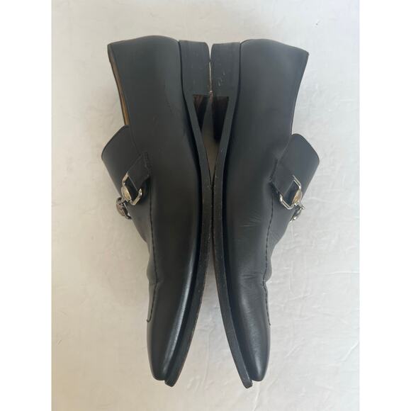 Gucci Men’s Horsebit Black Leather Slip On Loafer Dress Shoes Sz EU 41.5EJ - Picture 7 of 13